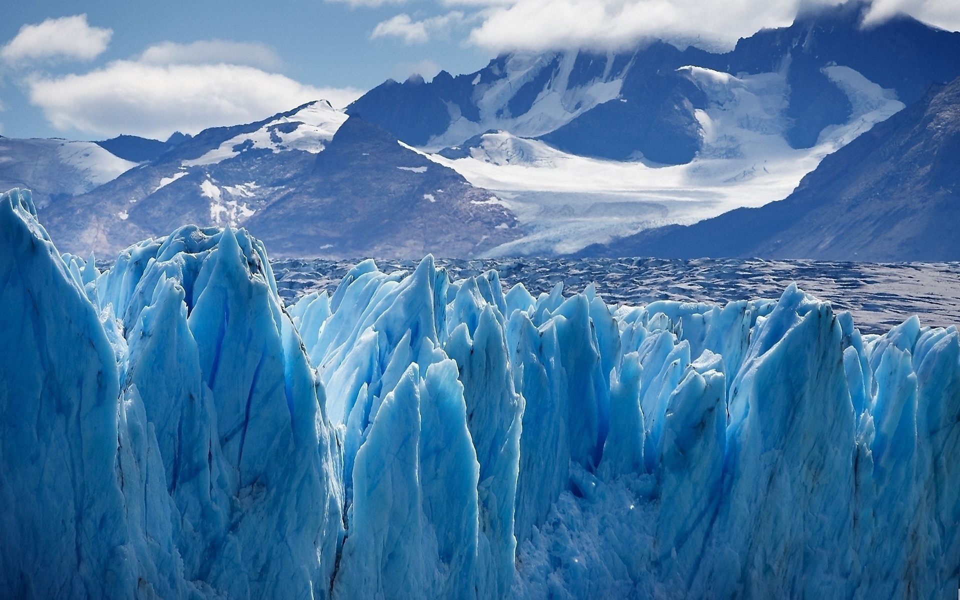 winter, Mountains, Snow, Ice, Torossy Wallpaper