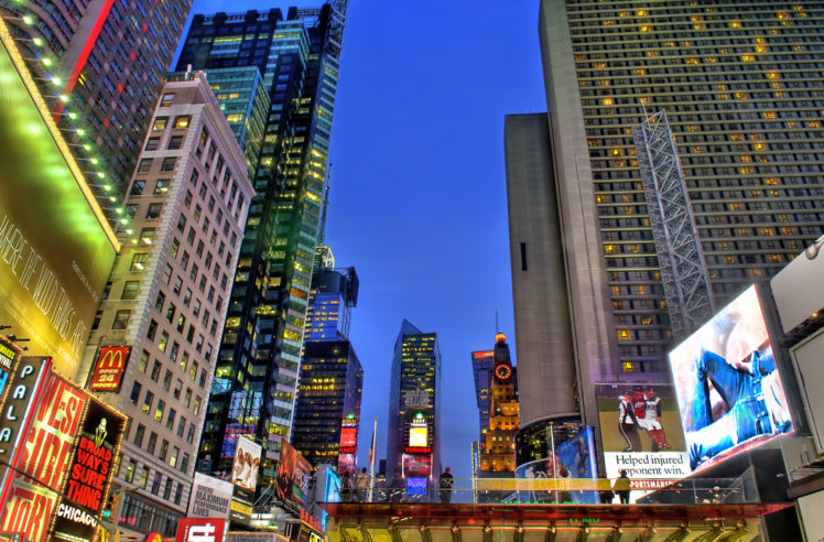 times, Square, New, York, Usa, City, Cities HD Wallpaper Desktop Background