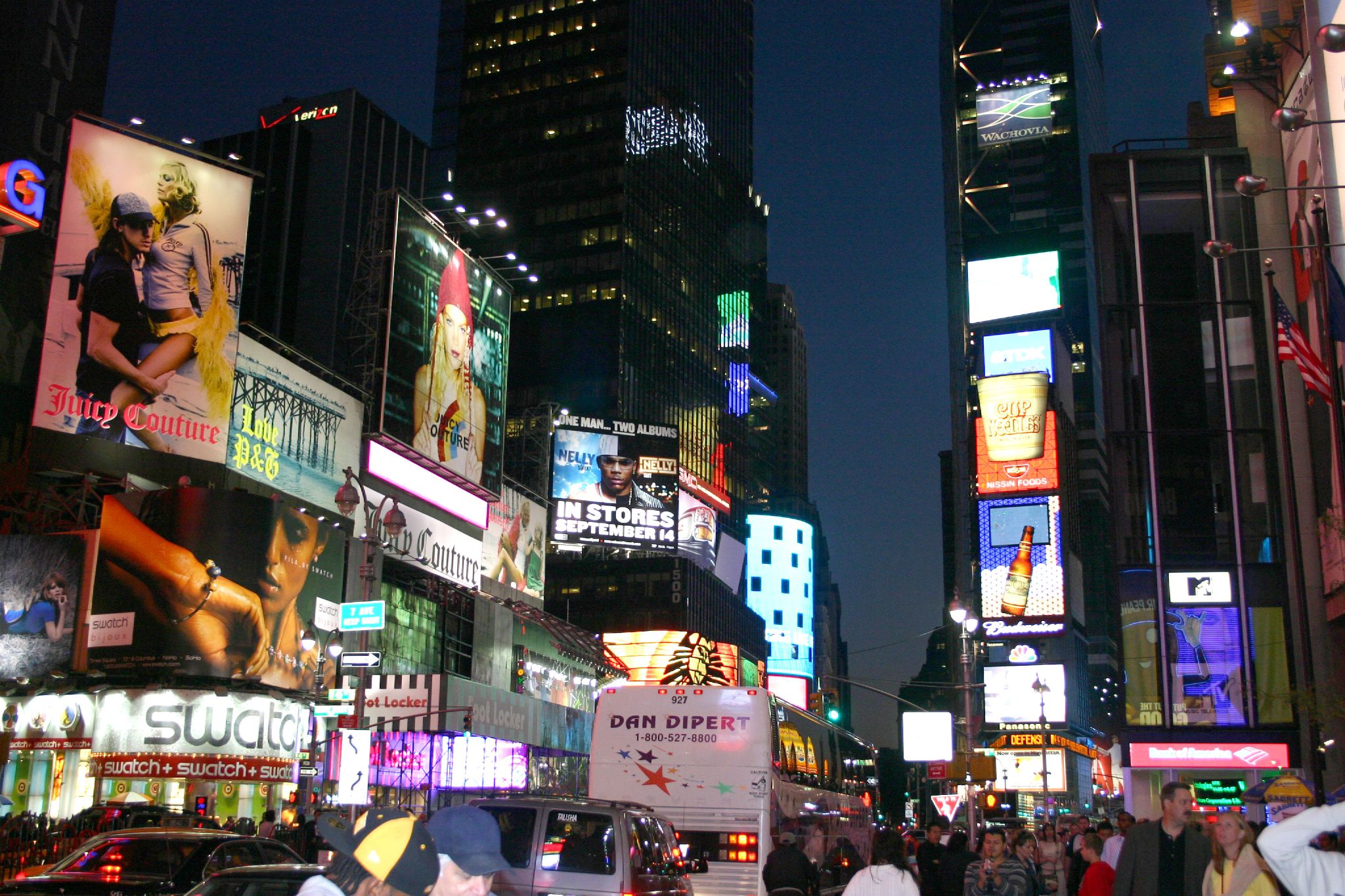times, Square, New, York, Usa, City, Cities, Neon, Lights, Traffic, Crowd, People, Night Wallpaper