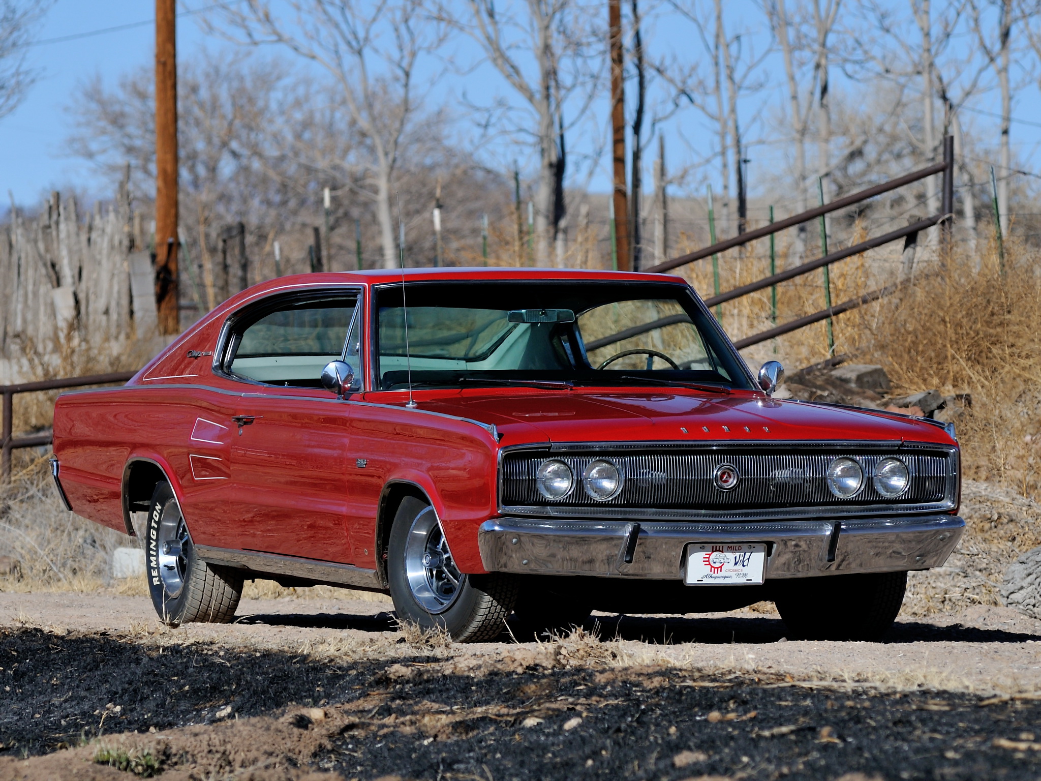 1966, Dodge, Charger, 383, Muscle, Classic Wallpaper