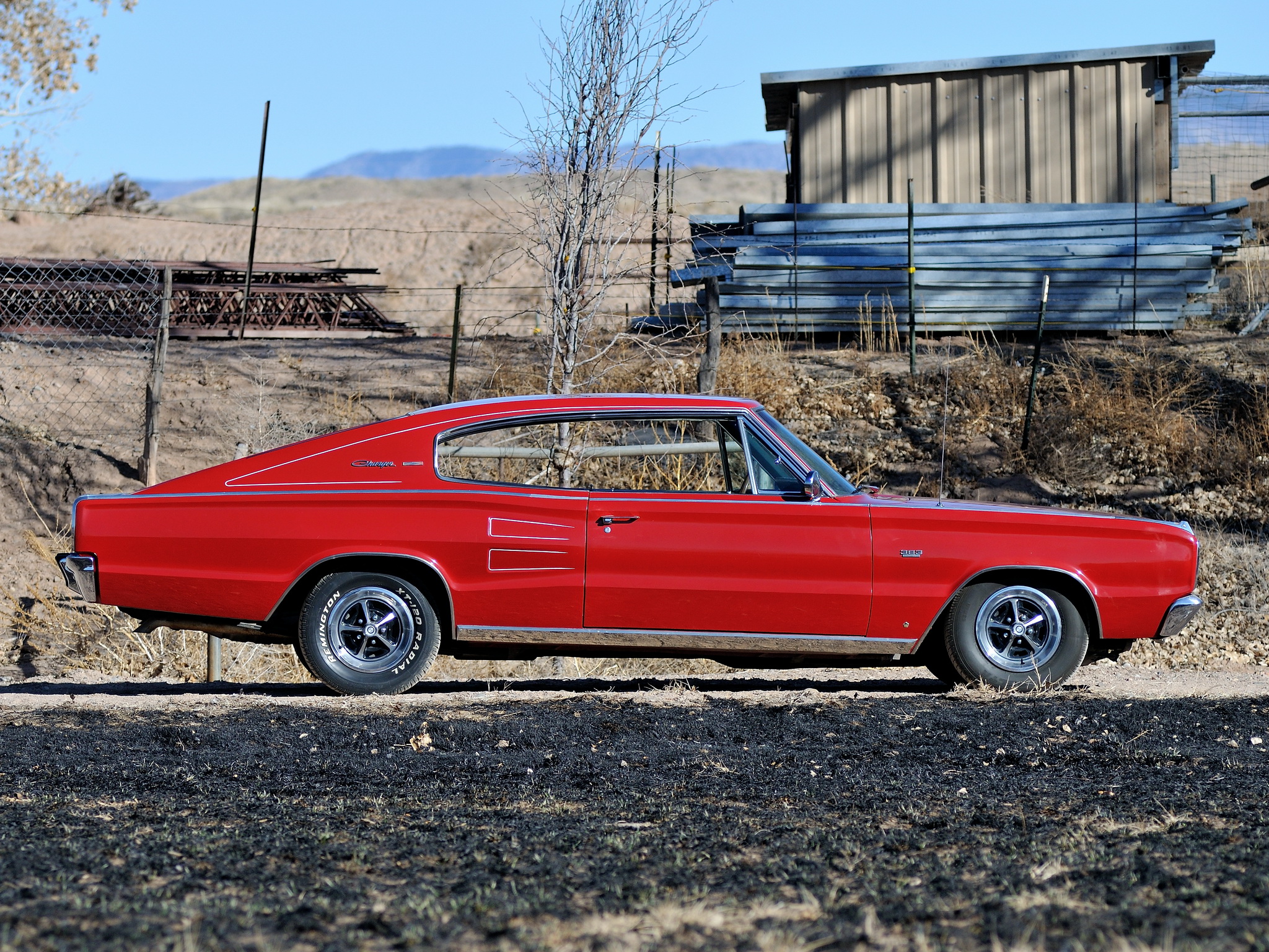 1966, Dodge, Charger, 383, Muscle, Classic Wallpaper