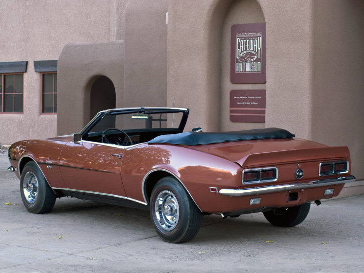1968, Chevrolet, Camaro, S s, 350, Convertible,  2467 , Muscle, Classic HD Wallpaper Desktop Background