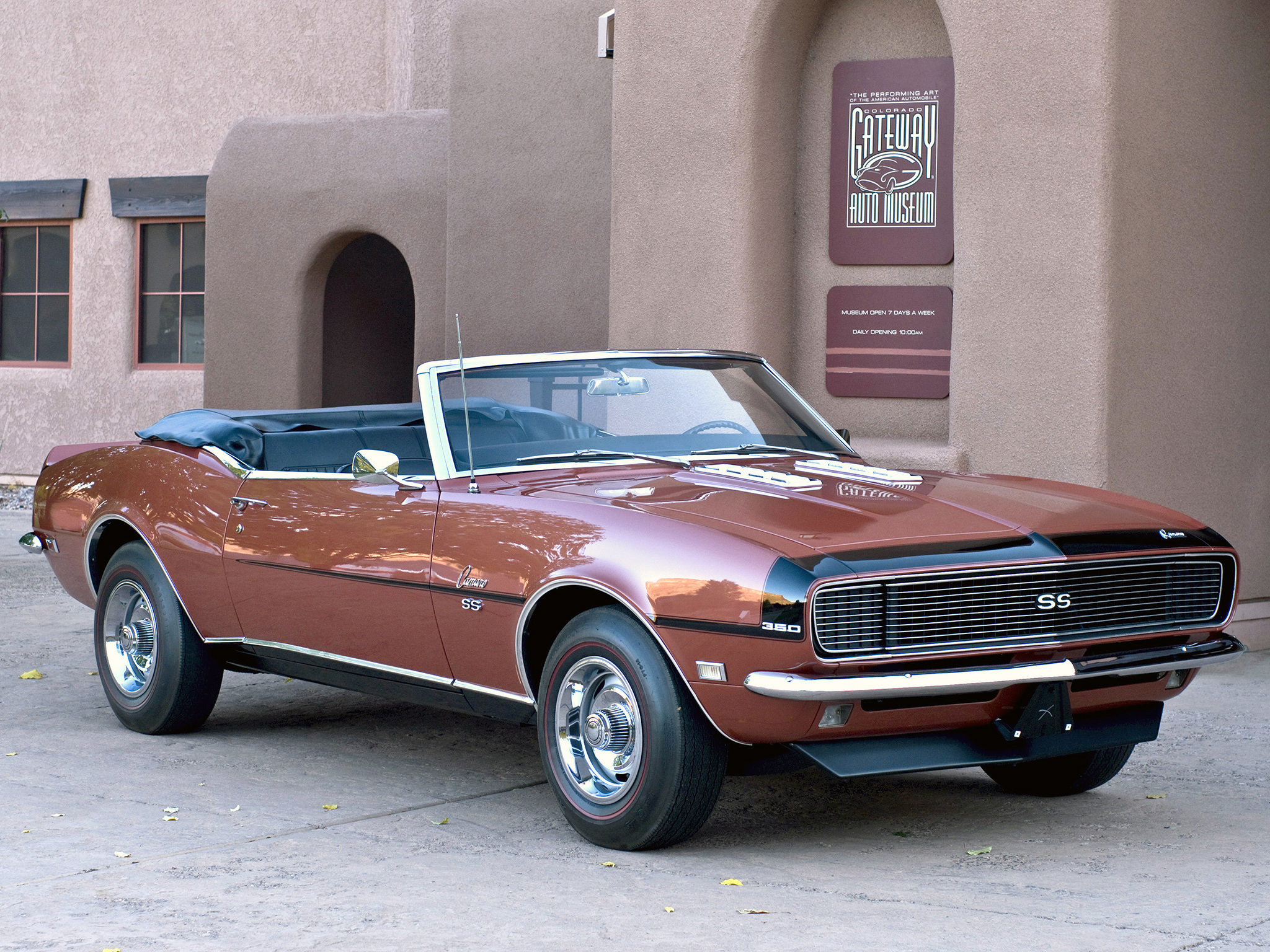 1968, Chevrolet, Camaro, S s, 350, Convertible,  2467 , Muscle, Classic Wallpaper