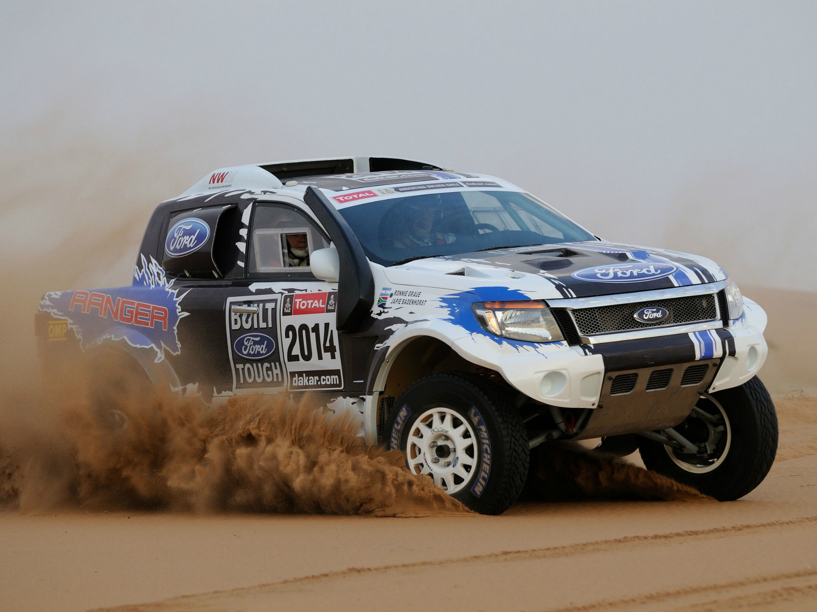 2014, Ford, Ranger, Dakar, Rally, Offroad, Pickup, 4x4, Race, Racing Wallpaper