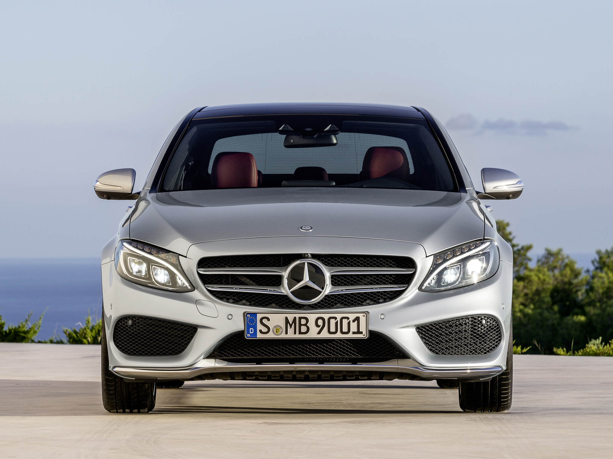 2014, Mercedes, Benz, C250, Amg, Line,  w205 , Luxury Wallpaper