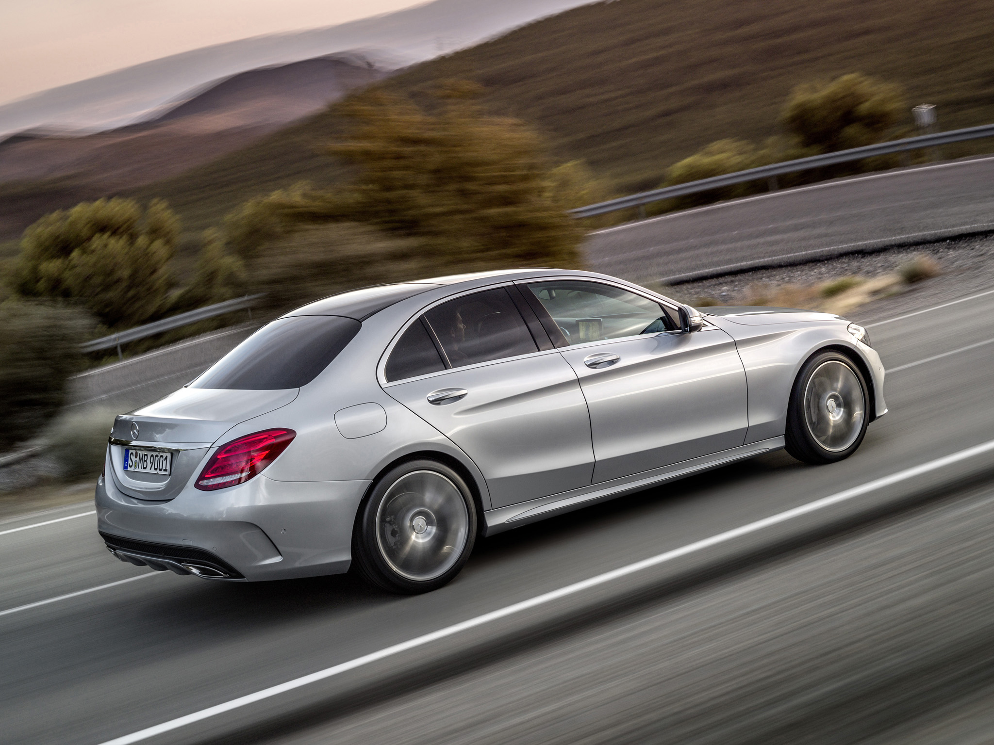 2014, Mercedes, Benz, C250, Amg, Line,  w205 , Luxury Wallpaper