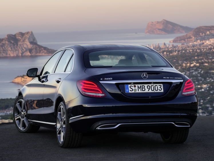 2014, Mercedes, Benz, C300, Bluetec, Hybrid, Exclusive line,  w205 , Luxury HD Wallpaper Desktop Background