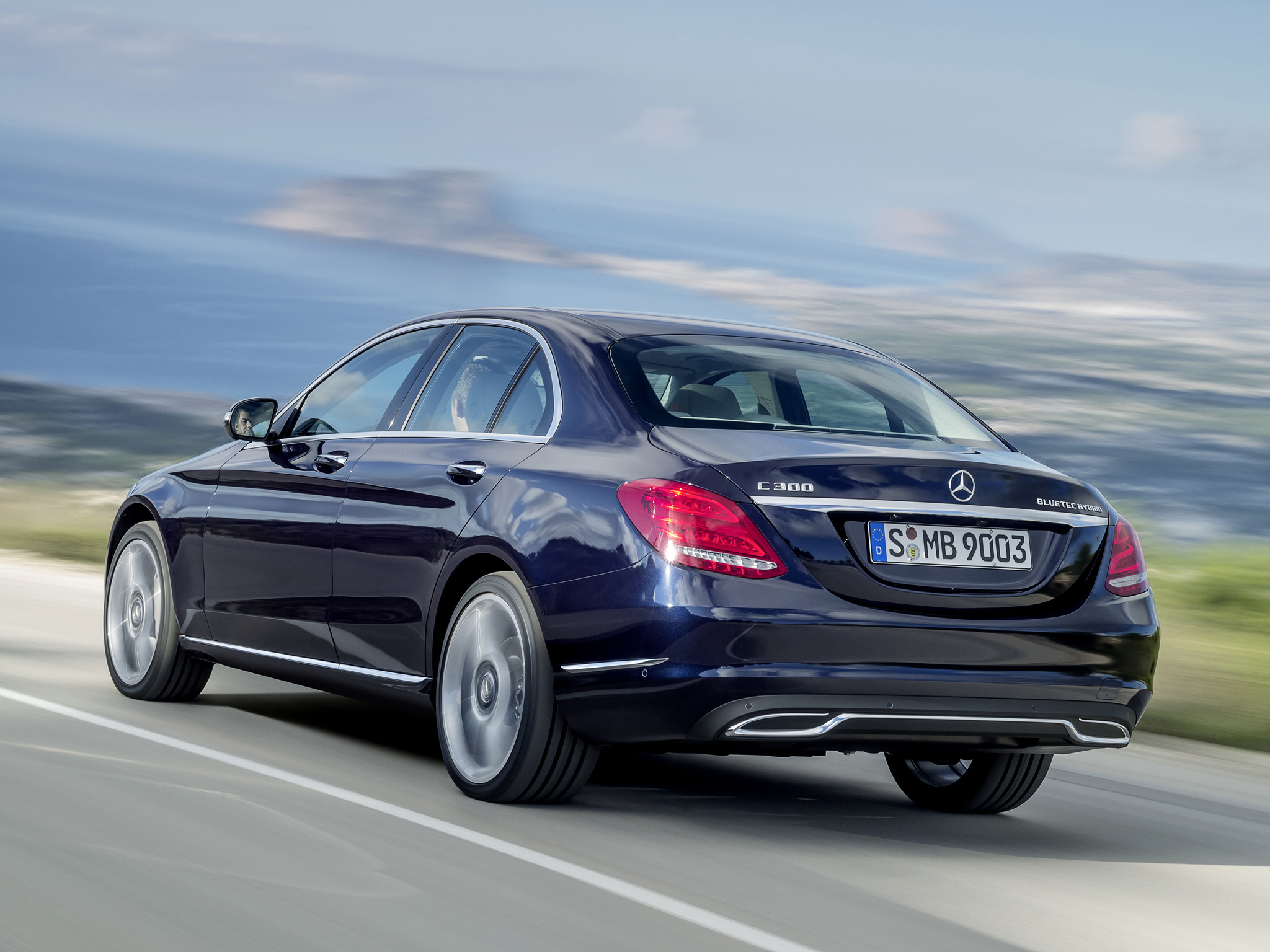 2014, Mercedes, Benz, C300, Bluetec, Hybrid, Exclusive line,  w205 , Luxury Wallpaper