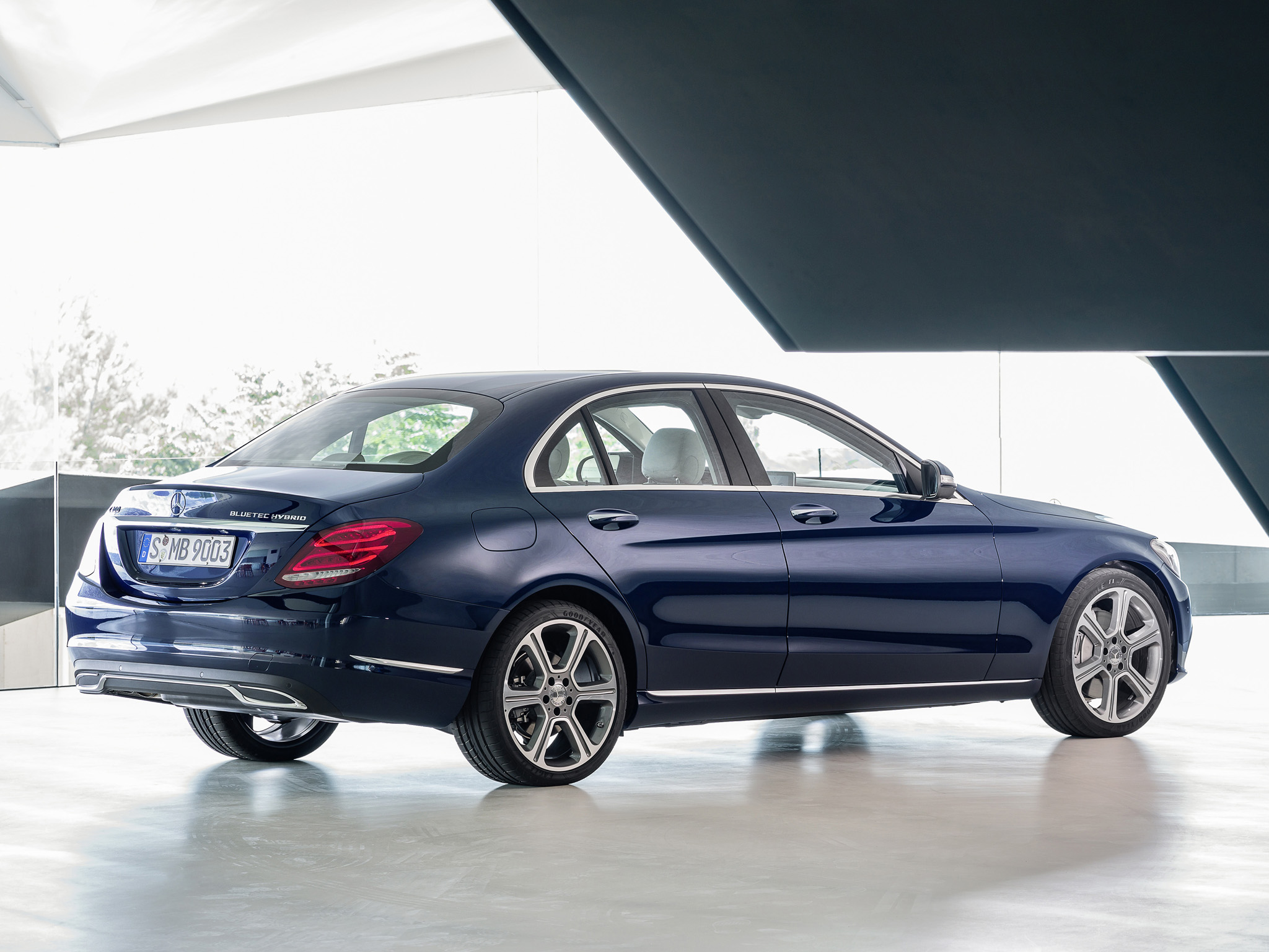 2014, Mercedes, Benz, C300, Bluetec, Hybrid, Exclusive