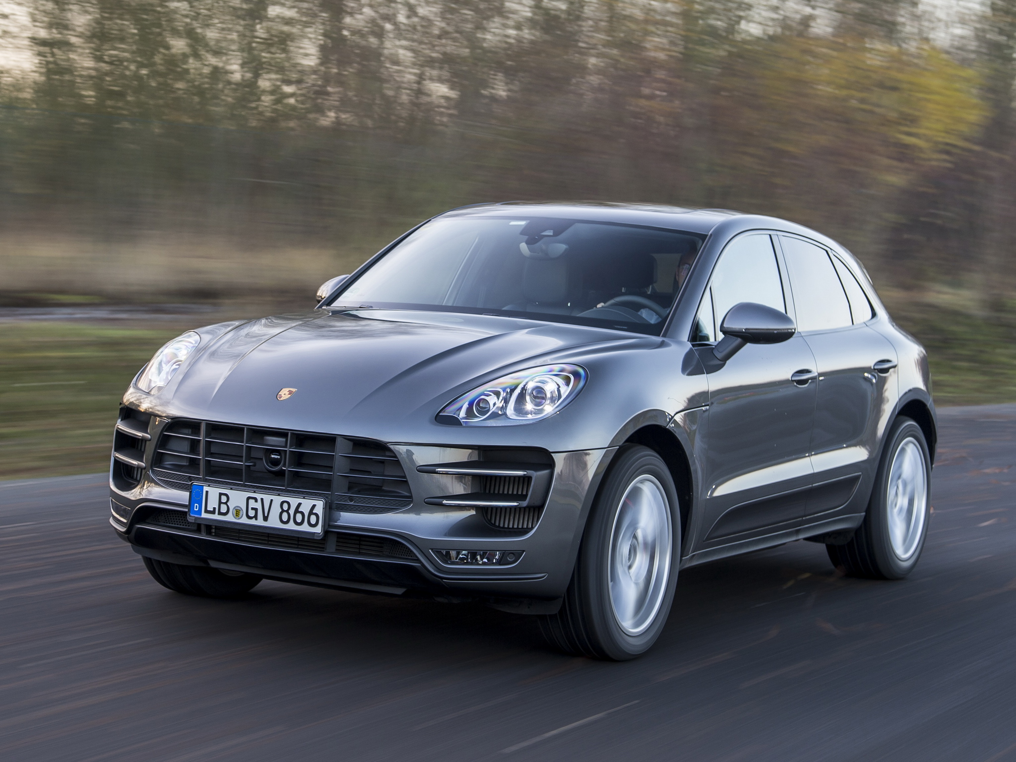 2014, Porsche, Macan, Turbo Wallpaper