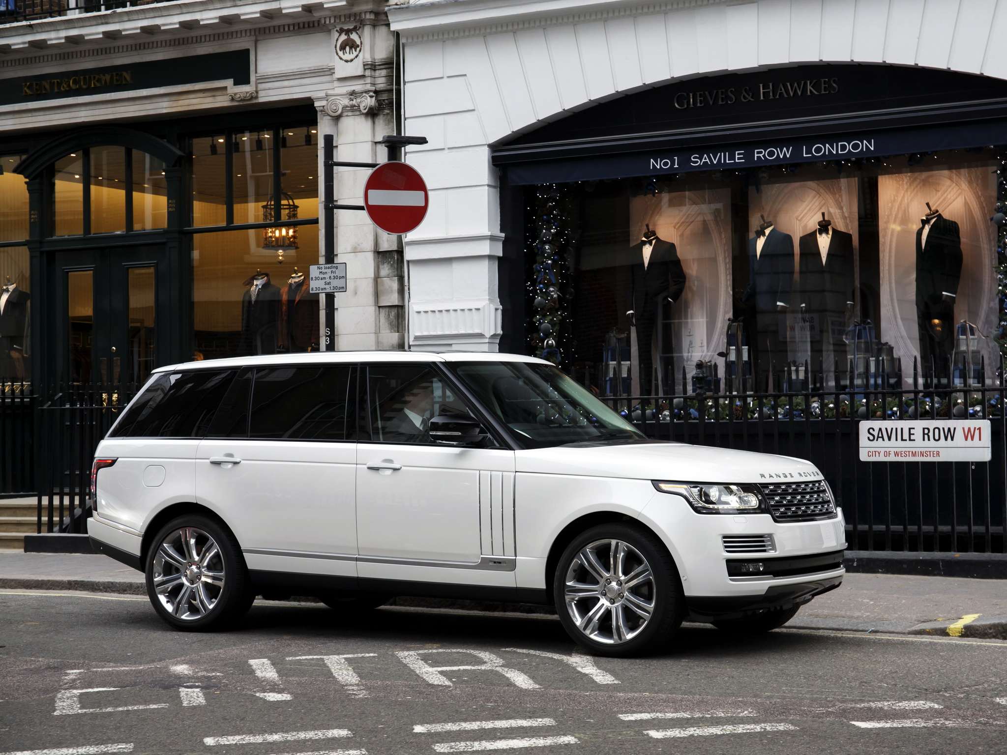 2014, Range, Rover, Autobiography, Black, Lwb, Uk spec,  l405 , Suv Wallpaper