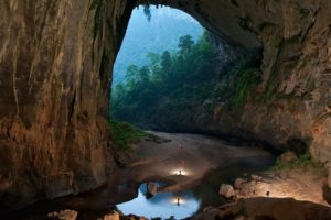 light, Landscapes, Nature, Cave, Forest, Rivers, Hang, Son, Doong, Cave