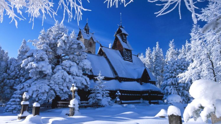 nature, Winter, Poland, Temples HD Wallpaper Desktop Background
