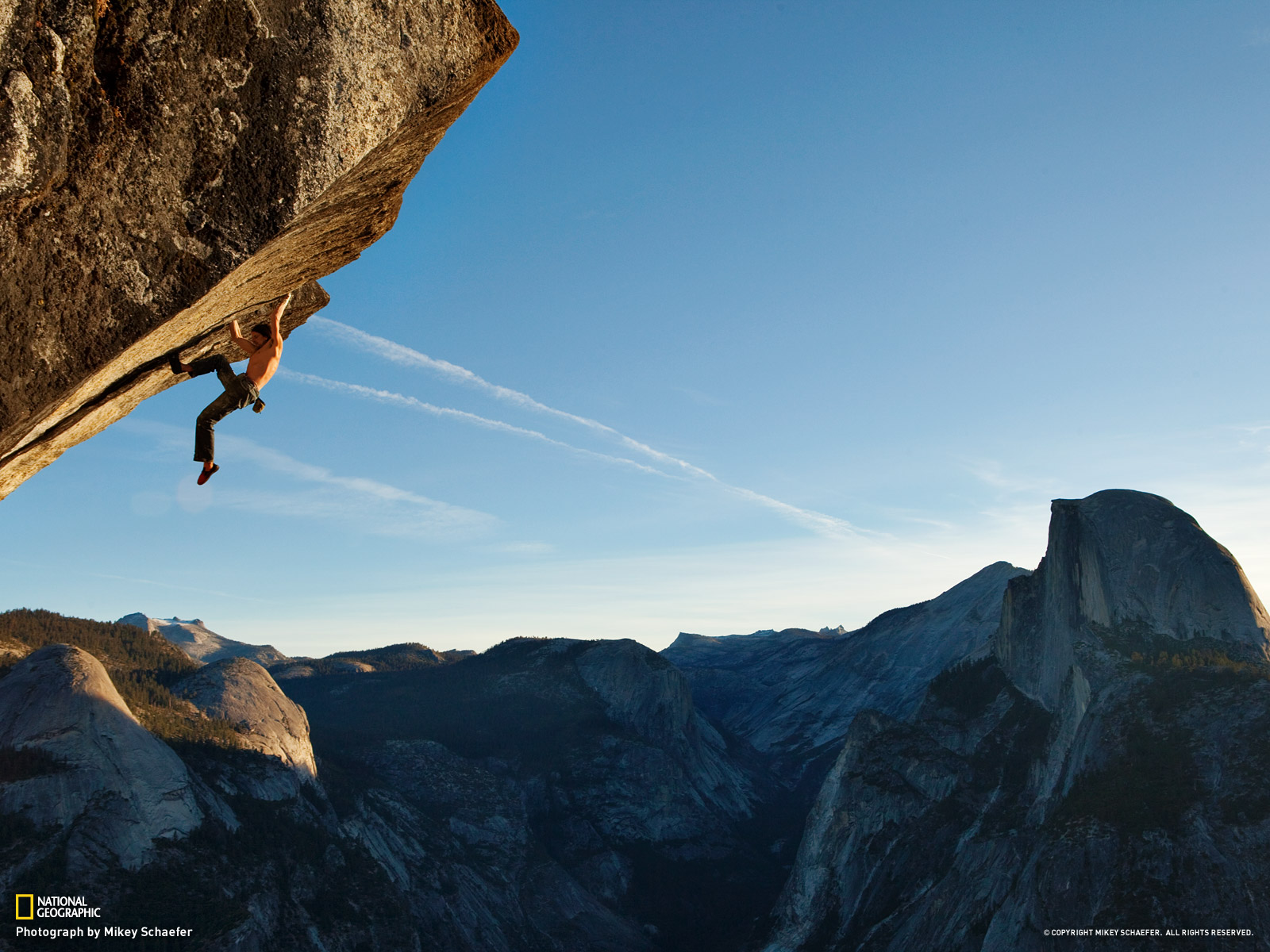 climbing, Cliffs, National, Geographic Wallpaper