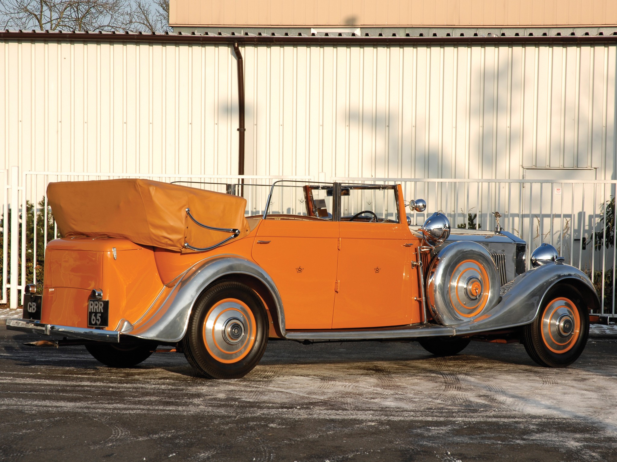 cars, Rolls, Royce, Orange, Cars Wallpaper