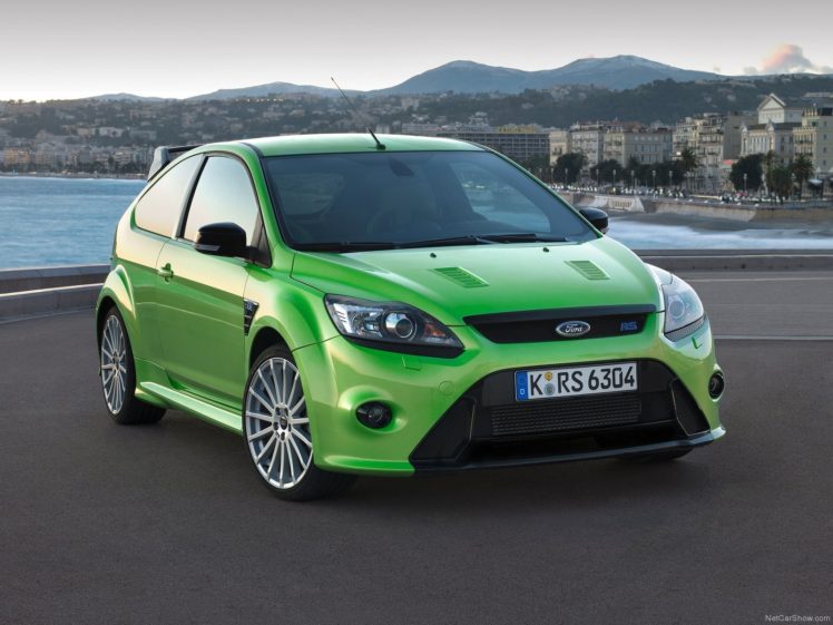 green, Cars, Ford, Focus, Rs, Ford, Focus HD Wallpaper Desktop Background