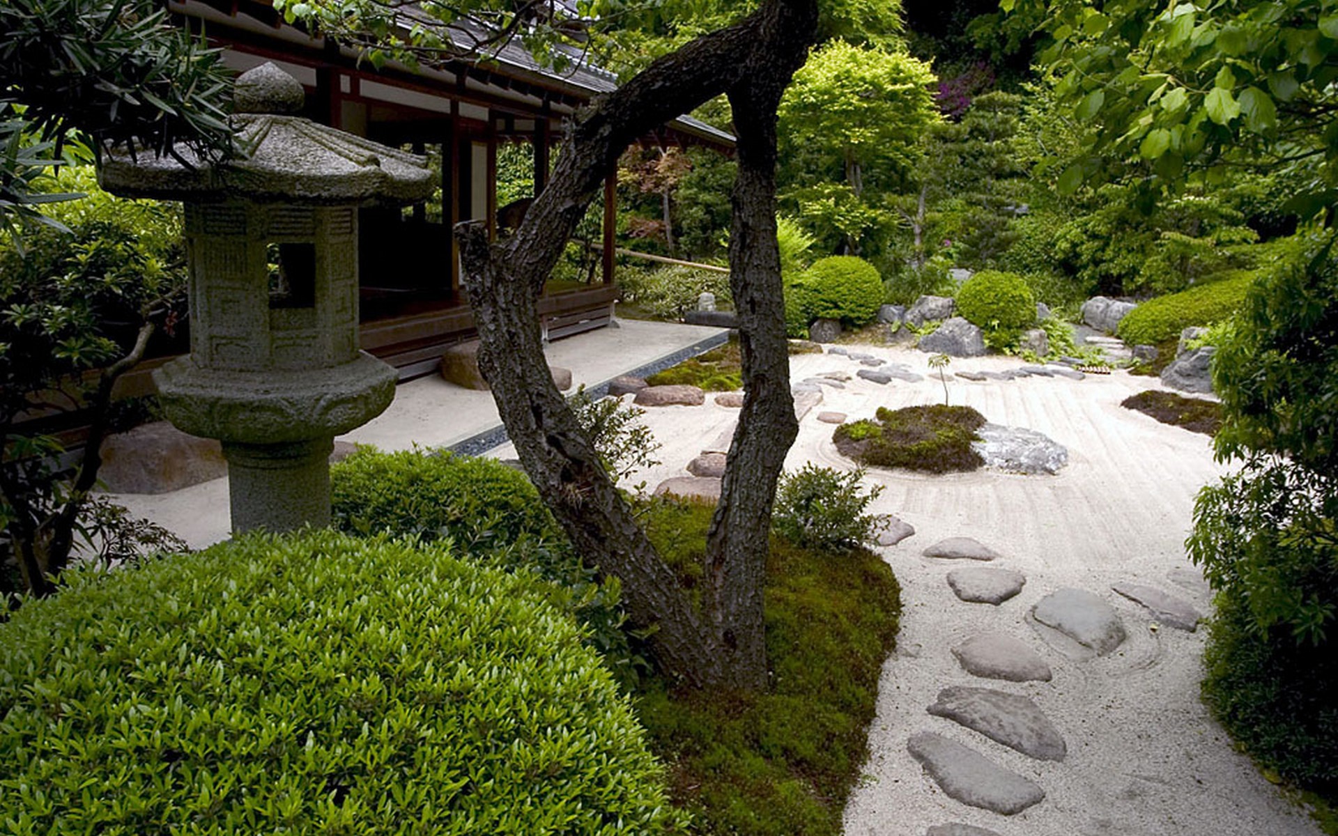 japan, Garden Wallpaper