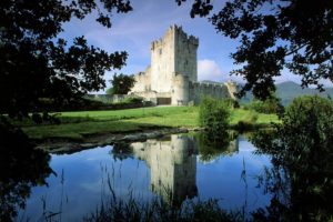 landscapes, Castles, Architecture, Ireland, National, Park, Ross, Castle