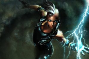 video, Games, Games, Marvel , Ultimate, Alliance, Storm,  comics, Character
