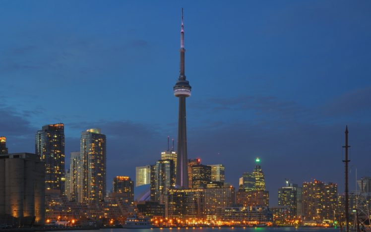 cityscapes, Buildings, Toronto, Cn, Tower, Cities HD Wallpaper Desktop Background