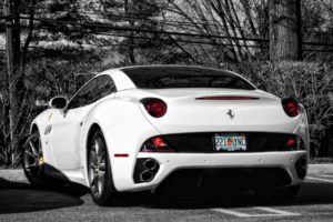 white, Cars, Ferrari, Monochrome, Vehicles, Supercars, Ferrari, California