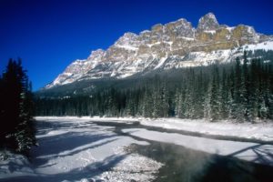 mountains, Canada, Alberta, Banff, National, Park, National, Park, Castle