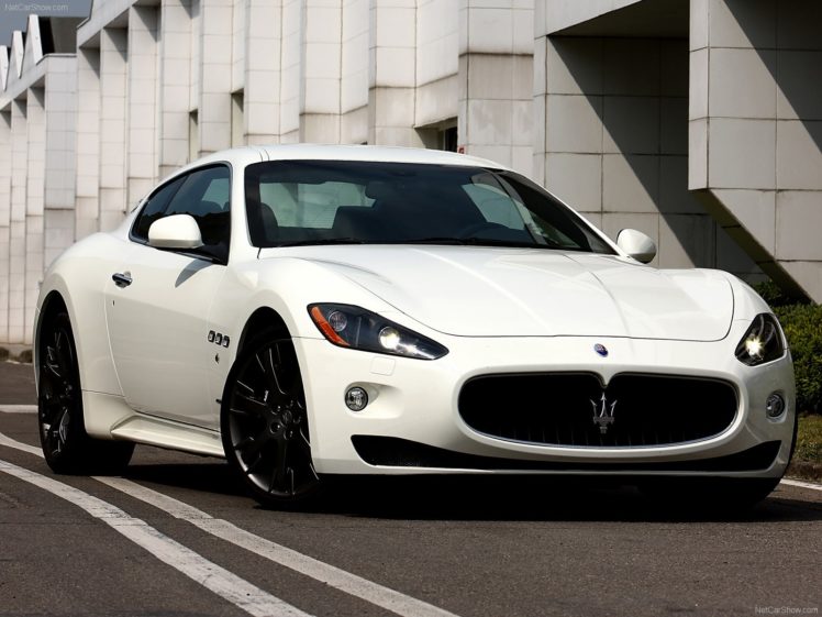 white, Cars, Vehicles, Maserati, Granturismo HD Wallpaper Desktop Background