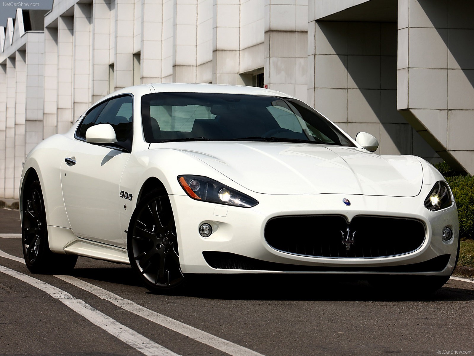 white, Cars, Vehicles, Maserati, Granturismo Wallpaper