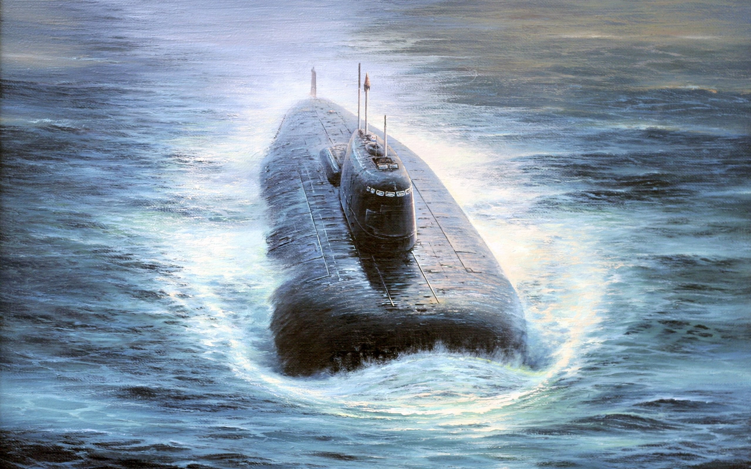 water, Submarine Wallpaper