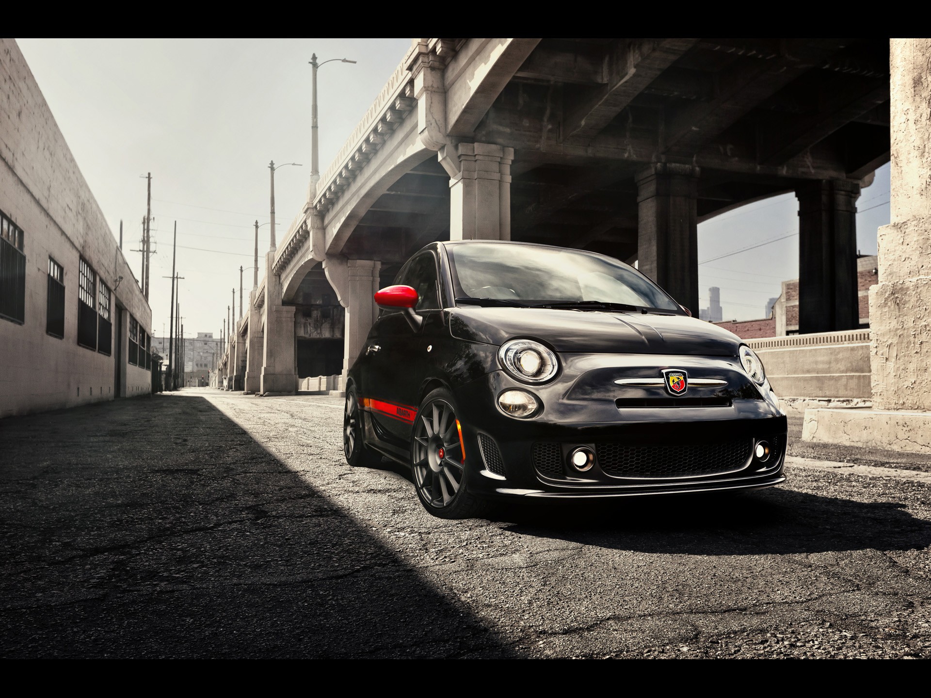 fiat, 500, Abarth Wallpaper