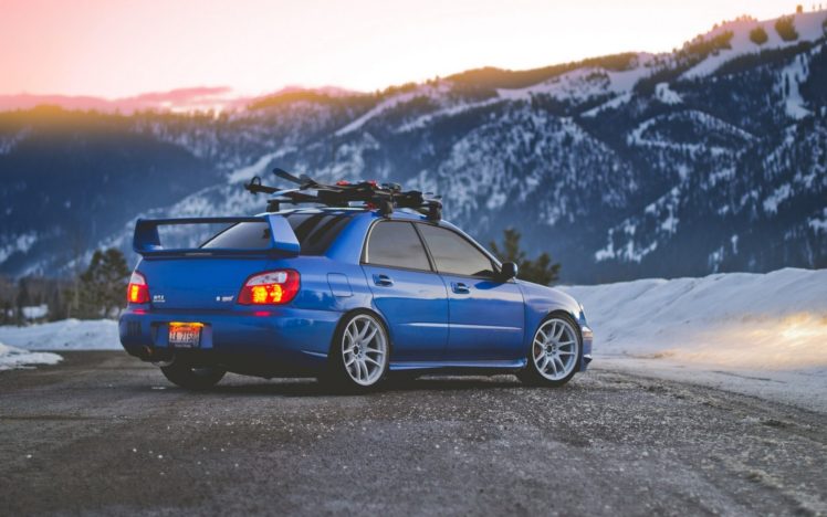 mountains, Snow, Cars, Subaru, Impreza, Subaru, Impreza, Wrx, Subaru, Impreza, Wrx, Sti HD Wallpaper Desktop Background