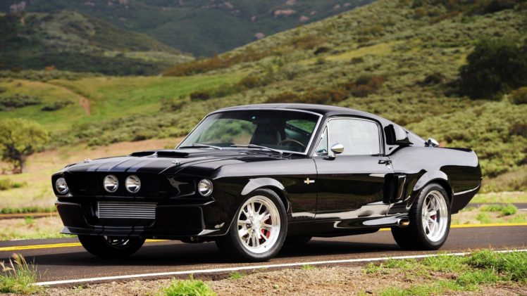 black, Cars, Venom, Vehicles, Ford, Mustang, Ford, Shelby HD Wallpaper Desktop Background