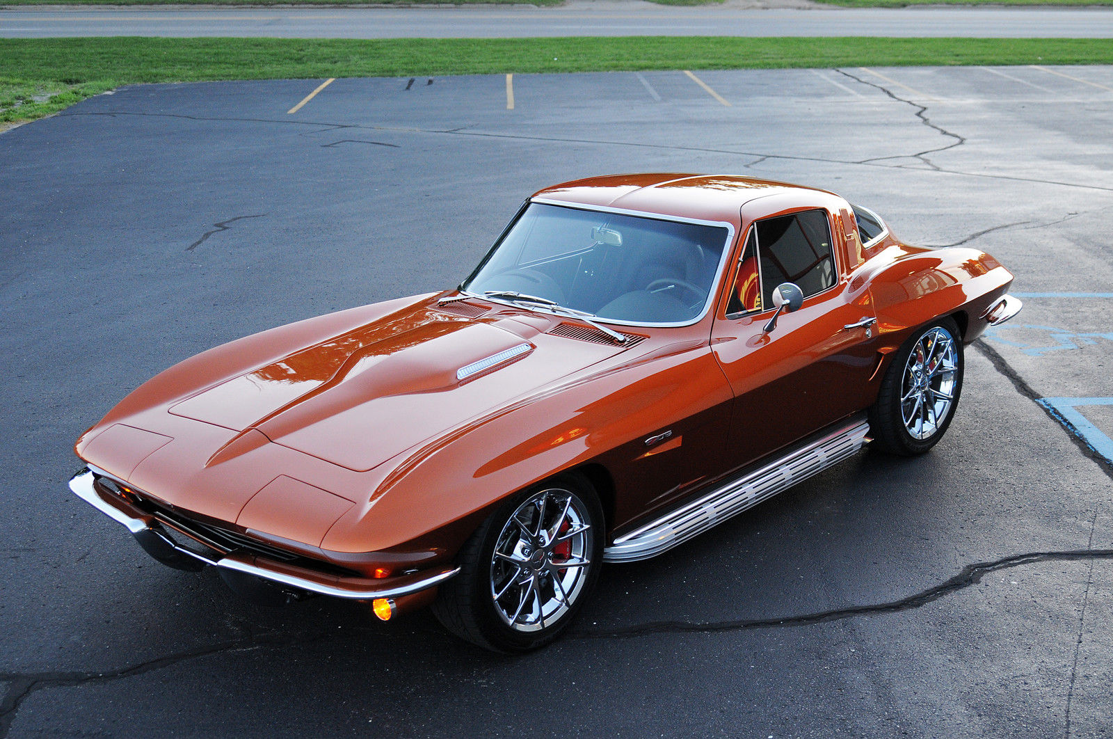 1964, Corvette, Z06, 427, Resto mod Wallpaper