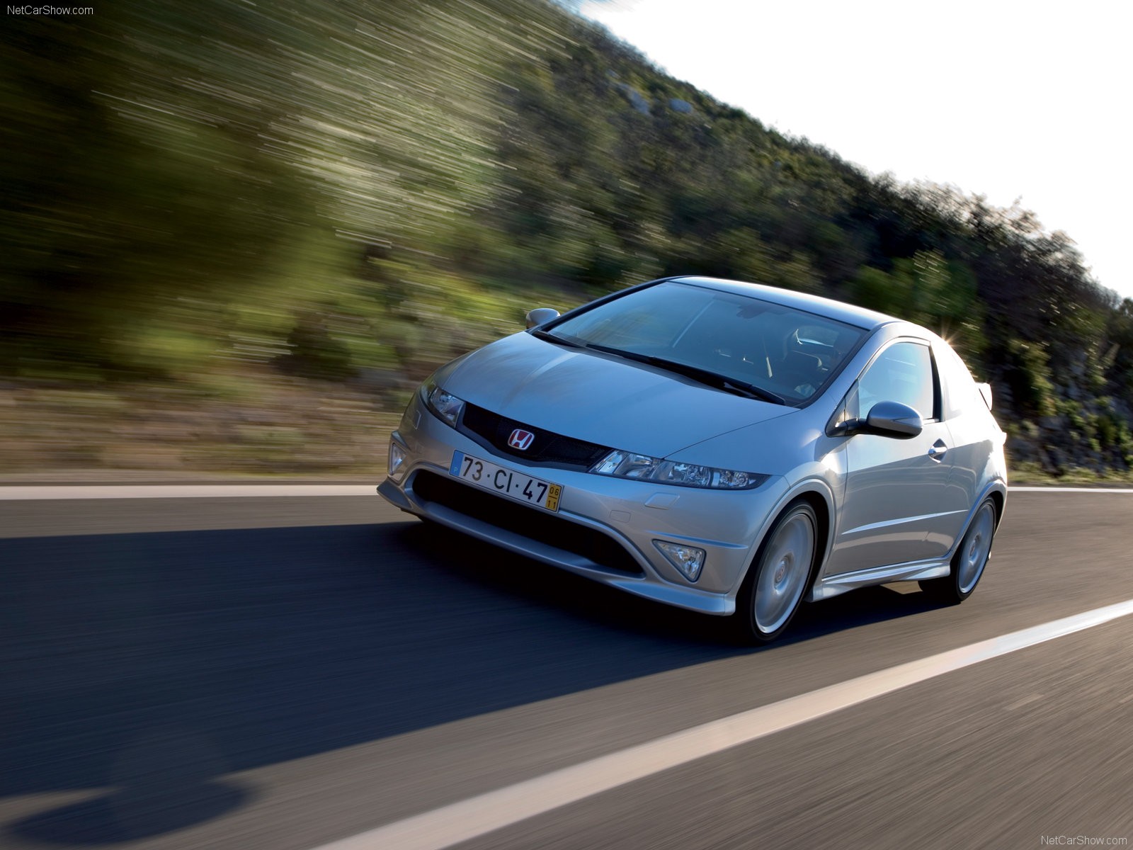 cars, Silver, Honda, Civic Wallpaper