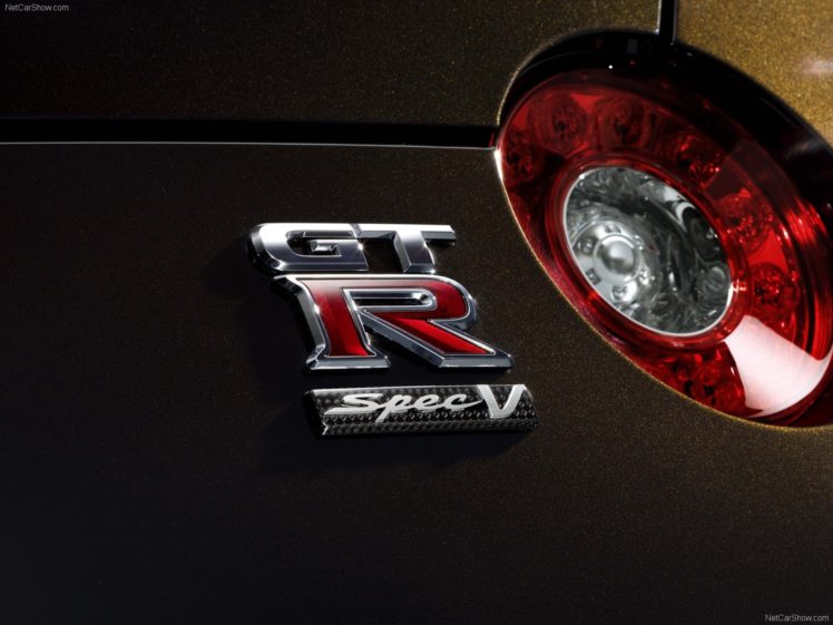 emblems, Nissan, Gt r, R35, Tailight HD Wallpaper Desktop Background