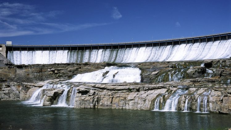 waterfalls, Rivers, Montana HD Wallpaper Desktop Background