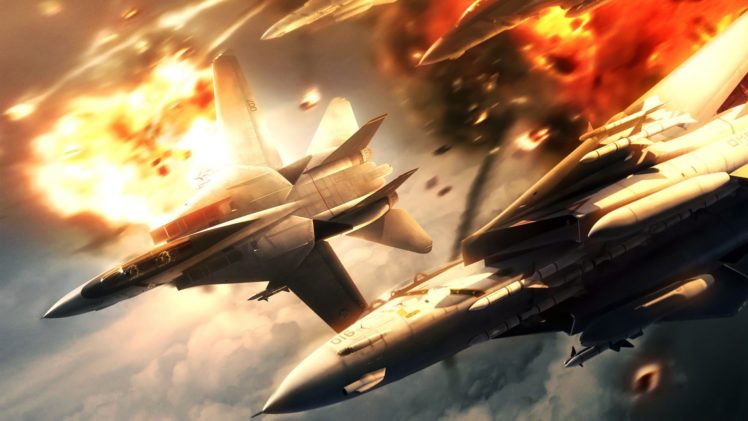 aircraft, Explosions HD Wallpaper Desktop Background