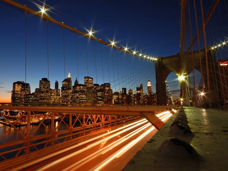 cityscapes, Lights, Bridges HD Wallpaper Desktop Background