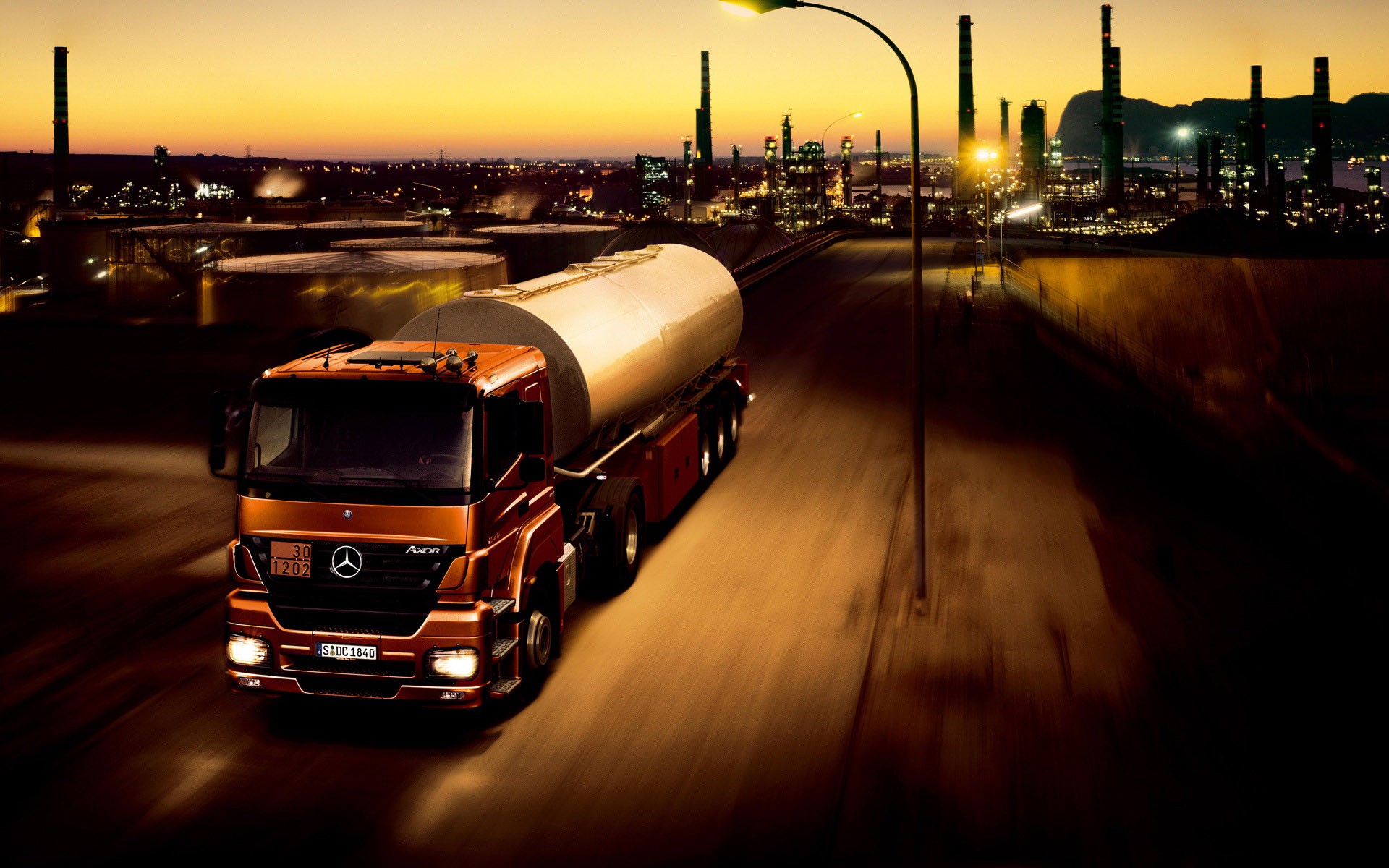 trucks, Tankers, Vehicles, Mercedes benz Wallpaper