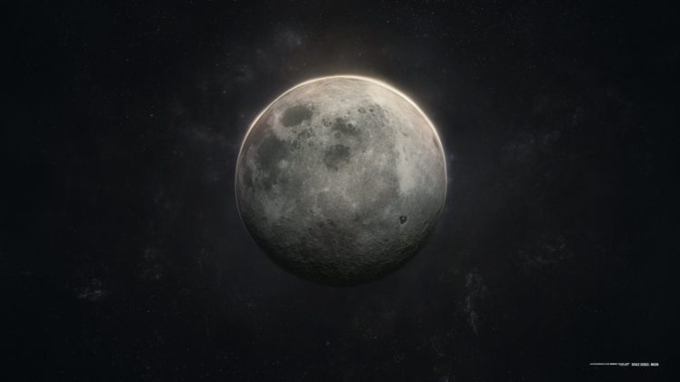 moon, Series, Space, Lacza HD Wallpaper Desktop Background