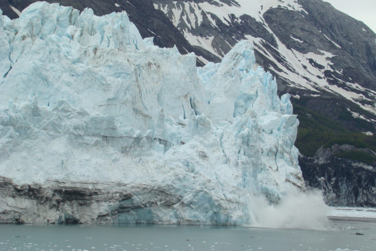 glacier, Calving, Winter, Ice, Snow HD Wallpaper Desktop Background