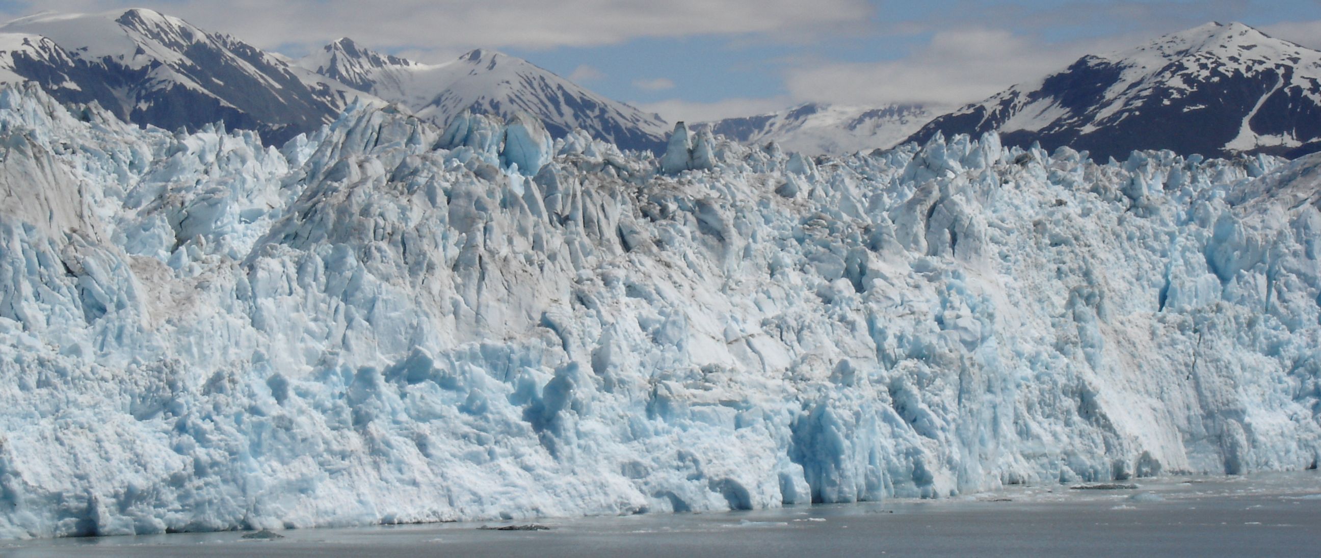 glacier, Calving, Winter, Ice, Snow Wallpaper