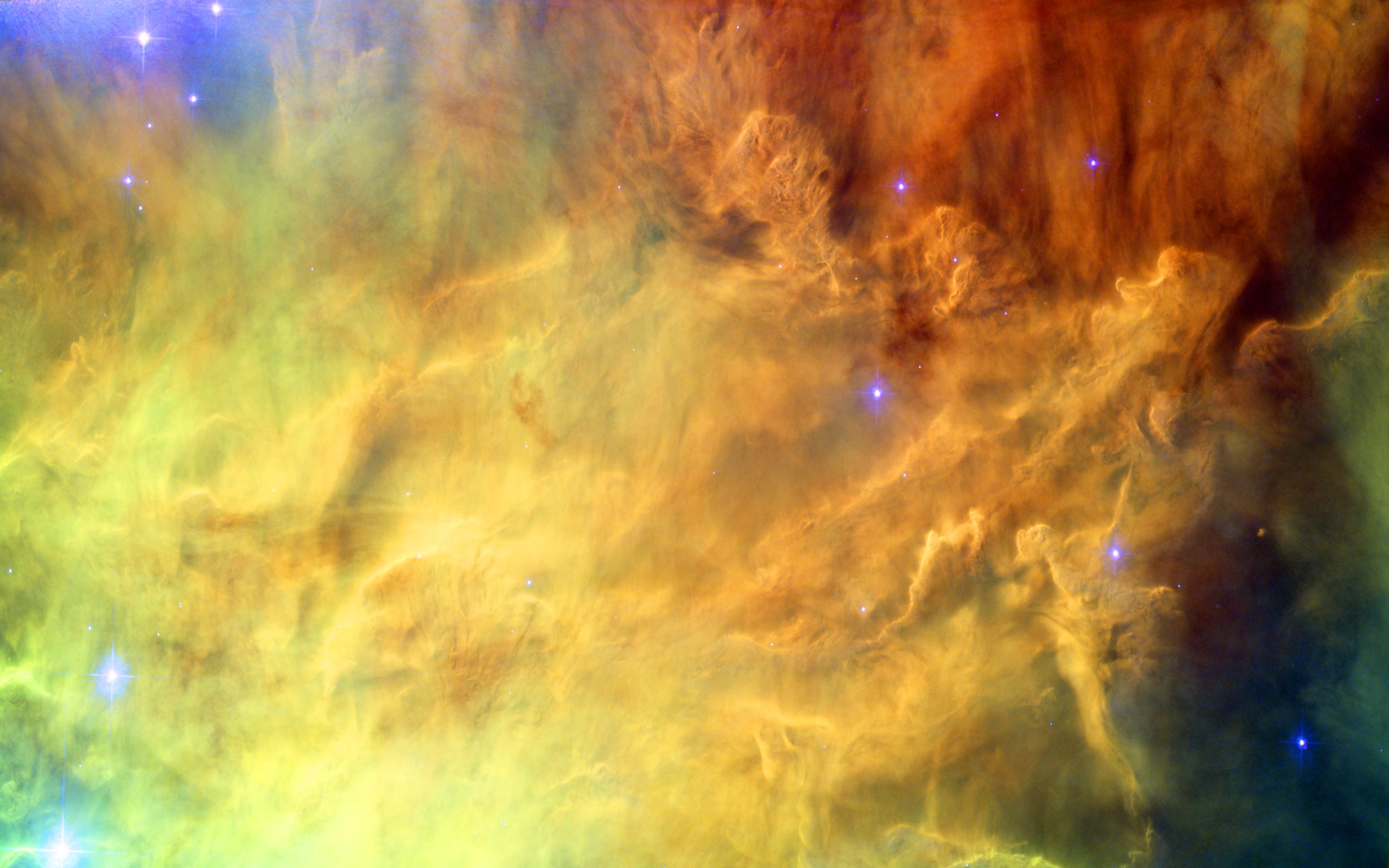 nebula, Stars, Ey Wallpaper