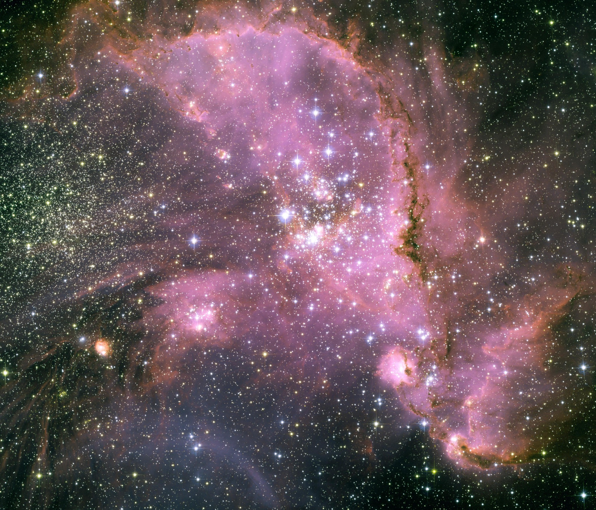 nebula, Stars Wallpaper