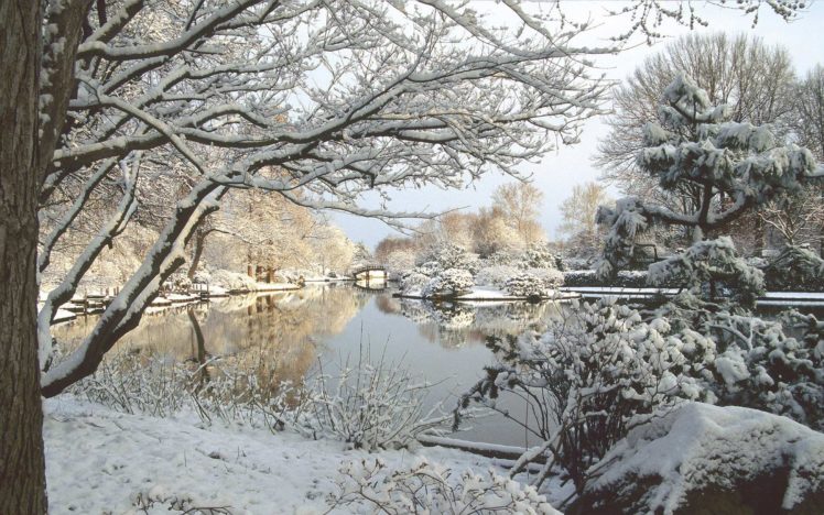 landscapes, Snow, Parks HD Wallpaper Desktop Background