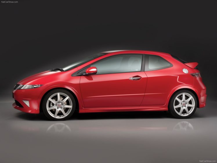 red, Cars, Honda, Civic HD Wallpaper Desktop Background