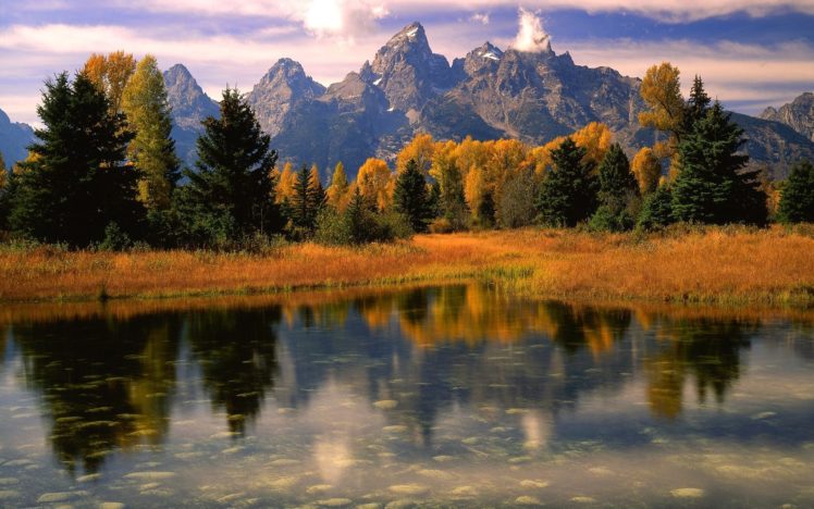 light, Landscapes, Nature, Wyoming, Grand, Teton, National, Park, Morning, National, Park HD Wallpaper Desktop Background