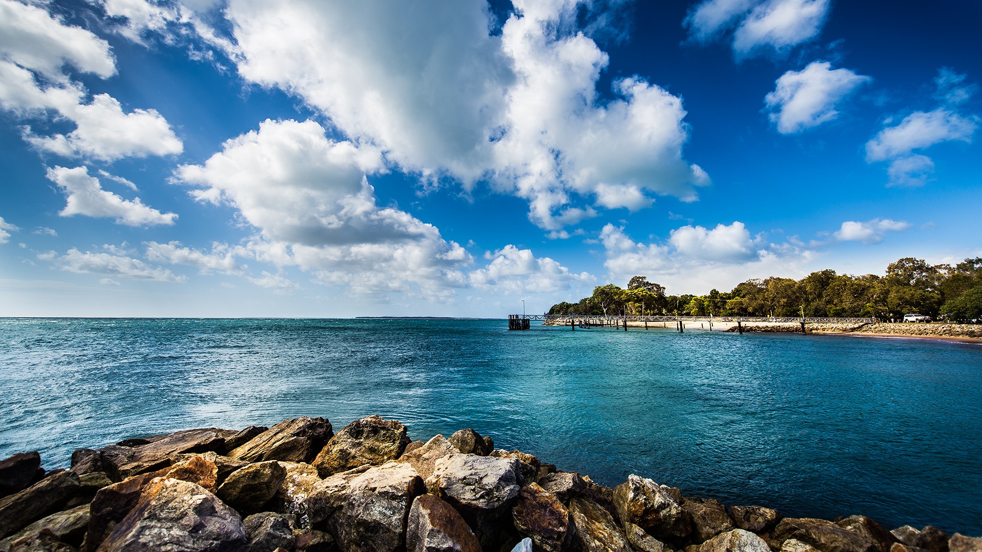 ocean, Landscapes, Nature, Australia, Queensland, Sea Wallpapers HD /  Desktop and Mobile Backgrounds