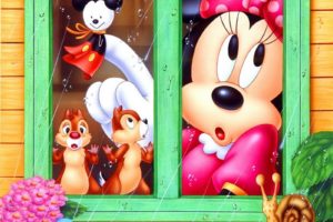 cartoons, Disney, Company, Minnie, Mouse