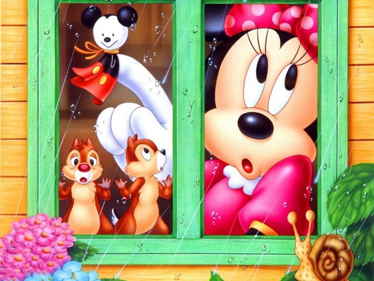 cartoons, Disney, Company, Minnie, Mouse HD Wallpaper Desktop Background